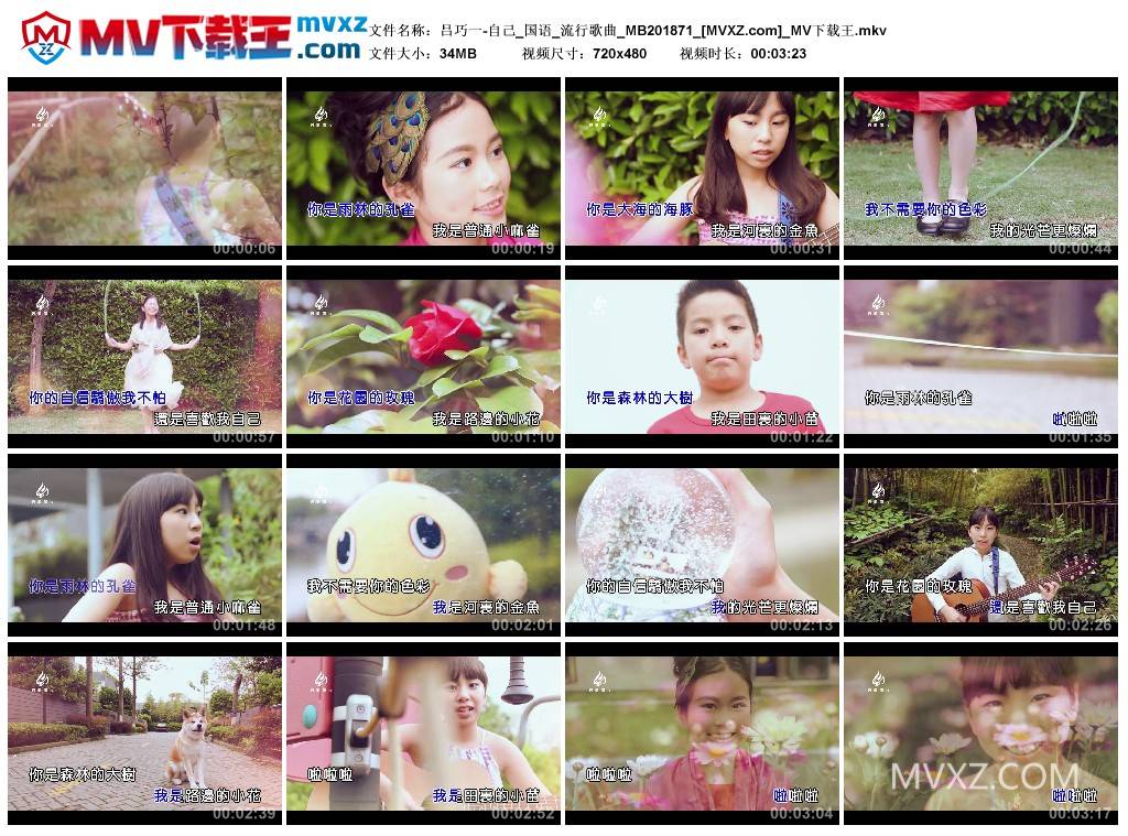 吕巧一-自己_国语_流行歌曲_MB201871